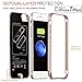 IPhone 7 Plus Battery Case,Patea Portable iPhone 7 Charger Case For 7Plus (5.5 inch),Ultra Slim High-grade Metal Frame Li-Polymer [5000mAh],iphone 7 Plus case battery,Power bank, Juice pack(Rose Gold)