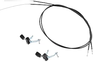 For Honda Throttle Cable Assembly for GX Engines 2 Pack Includes Throttle Cables for GX160 GX240 For GX390