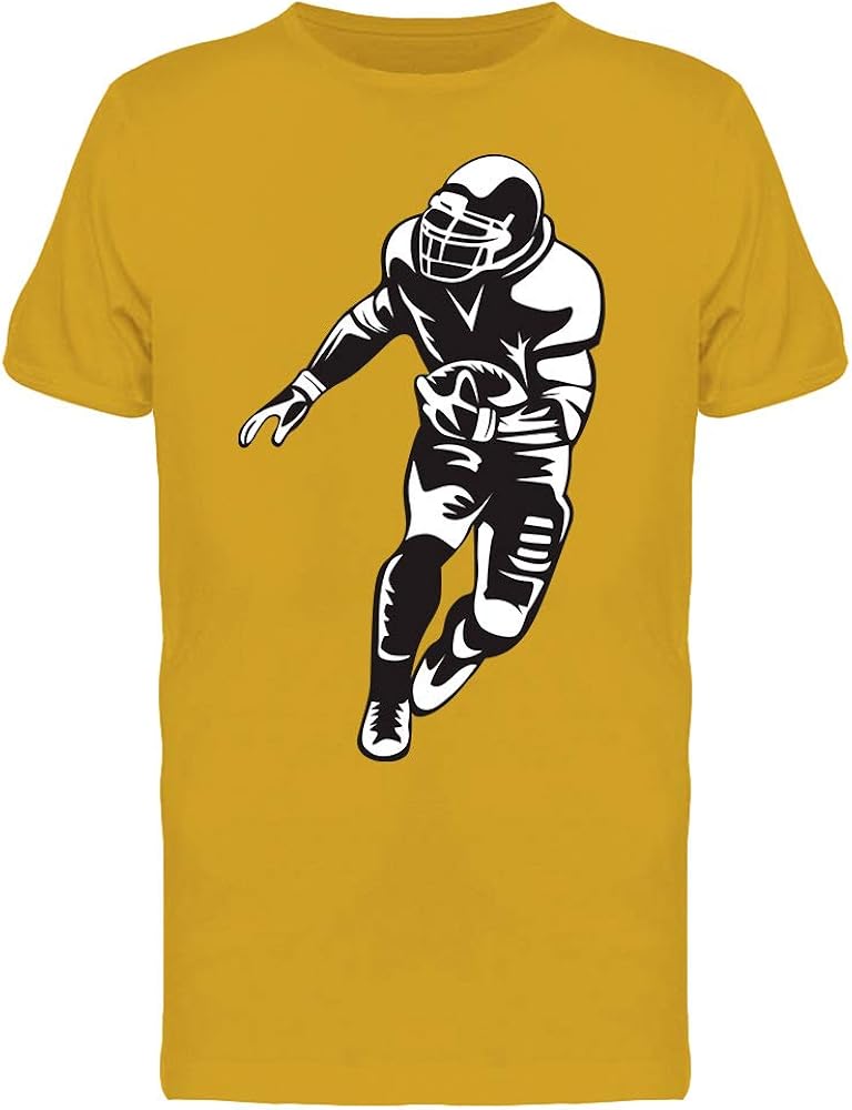 Football Player Quarterback Tee Men's Clothing