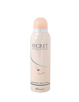 Rasasi Secret Pour Femme Deodorant Body Spray 200 ML