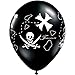 11" Pirate's Treasure Map Latex Balloons Bag of 10 primary
