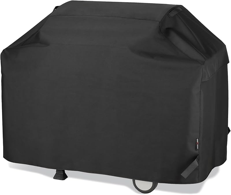 Unicook 65 inch Waterproof Barbecue Cover for Weber Char Broil Black