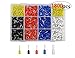 WMYCONGCONG 1800 PCS Wire Ferrule Terminals Kit AWG 22-14 Connectors Pin Terminal Assortment Copper Crimp Connector Insulated Cord End Terminal for Electric, Industrial, Power Control System