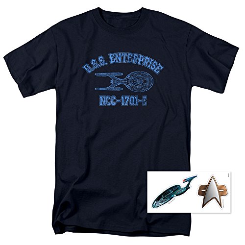 Popfunk Classic Star Trek USS Enterprise T-Shirt