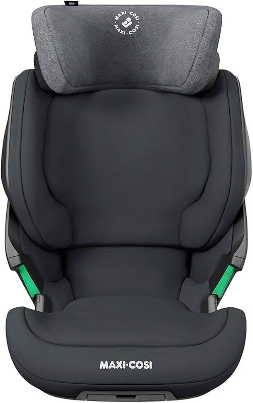 Kore i-Size Seggiolino auto per bambini 3,5 - 12 anni, 100 - 150 cm, ISOFIX, Altezza/Larghezza regolabile, Sistema di protezione laterale SPS Plus, Authentic Graphite