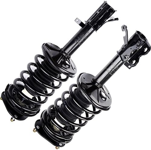 AUTOMUTO Front Pair Strut Spring Assembly Shock Absorber Fit 1998-2002 Chevrolet Prizm 1993-2002 Toyota Corolla 271952 271951 Struts