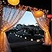 Window Curtain String Lights 300 LED, JIERAY String Lights Curtain, Curtain Lights Warm White for Bedroom Indoor Outdoor Patio Wall Decorations