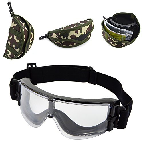 Elemart Tactical Airsoft Goggles Safety Goggles Army Goggles Military