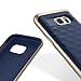 Galaxy S7 Case, Caseology [Parallax Series] Textured Pattern Grip Case [Navy Blue] [Shock Proof] for Samsung Galaxy S7 (2016) - Navy Blue