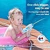 Ucradle Water Pistols For Kids,3Pack Super Gun Blaster Cool Small Pistol Guns Outdoor Beach Garden Toy Pool Bath Party…