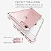 iPhone 8 Case, iPhone 7 Case,Amuoc Crystal Clear Cover Case [Shock Absorption] with Transparent Hard Plastic Back Plate and Soft TPU Gel Bumper (Clear)