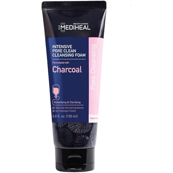 mediheal pore clean cleansing foam