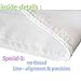 Navy Blue and Coral Anchor Pillow Cover Cushion Case Cotton Pillowcase with Invisible Zipper 18 x 18 Inches