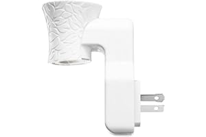 Earffloz 1pc B&B Polarized Wall Plug Diffuser Compatible with Bath and Body Works Refill, WallFlower Replacement & DIY Kit of