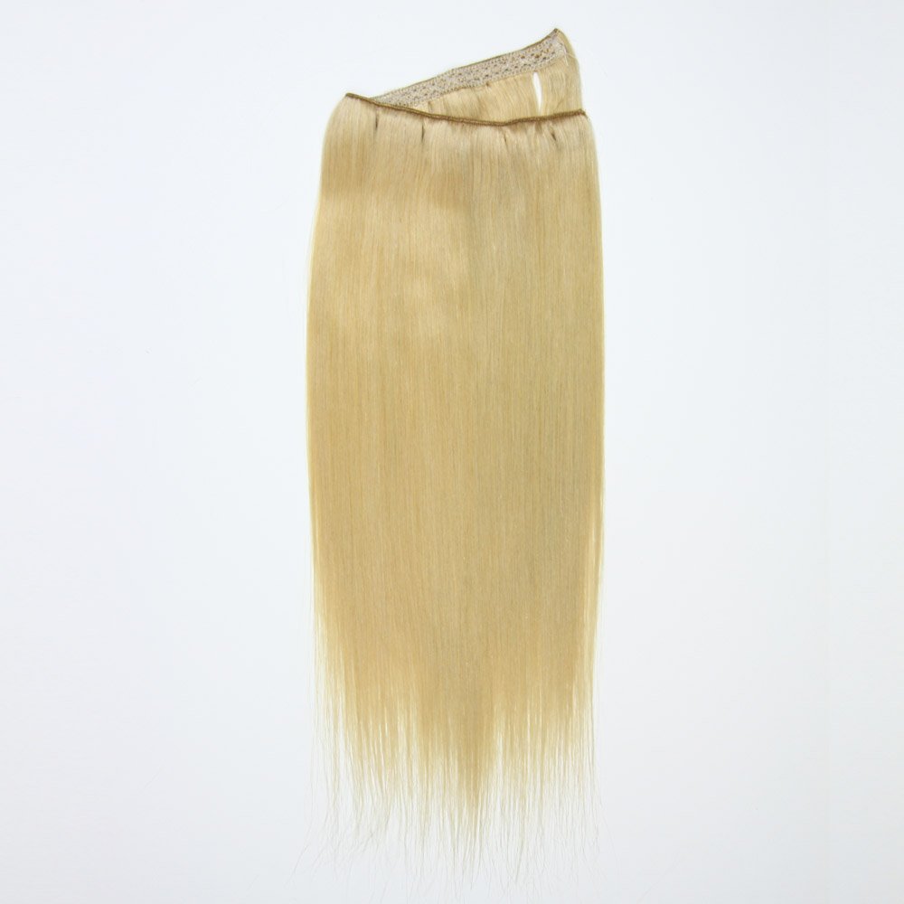I&K 18” Onepiece QuickFit 100% Human Hair Extensions #22-Medium Blonde 18 inches — image 1