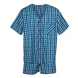 Hanes Men's Short Sleeve Short Leg Pajama Set