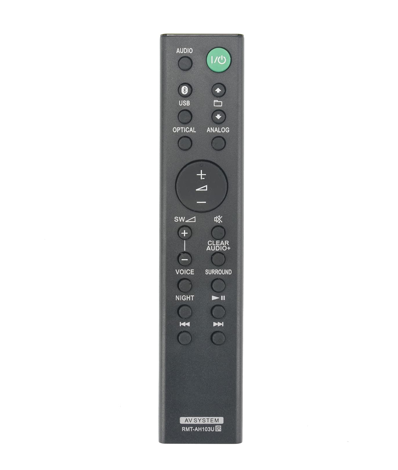 AULCMEET RMT-AH103U Replaced Remote Control Compatible with Sony Home Theater System Sound Bar SS-WCT80 SA-CT80 HT-CT180 SA-CT180 SA-WCT180