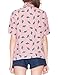 HaoDuoYi Womens Sweet Cactus Printed Peter Collar Top Shirt