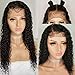 Lace Front Wigs 150% Density for Black Women Virgin Hair Wigs 13x6 Full Lace Frontal Wigs with Baby Hair Pre Plucked Natural Hairline (24 inch, 13x6 lace front wig)