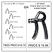 Lift Heavy Fitness Heavy Duty Hand Grippers -Hand Grip Is Anti-microbial and Guaranteed For Life Adjustable Hand Exerciser Forearm ExerciserHand Grip Strengthener Is Adjustable from 67- 164 LBS