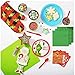 Grinch Christmas Party Supply Set - Disposable Paper Desert Plates & Napkins - Serves 16