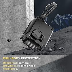 Lopnord Case for Airpods Pro Case Cover with Lock