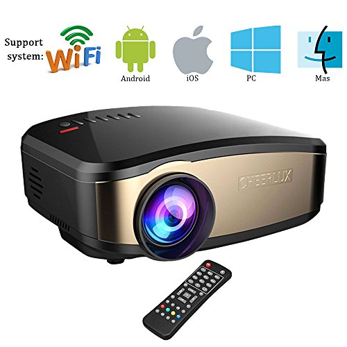 FHD 1080P Wifi Video Projector, Mengyasi Multimedia Home 