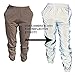 PINK ELEPHANT Womens Reflective Jogger Pants Bright Hip Hop Dance High Visibility Night Silver for Safety Cycling Jogging
