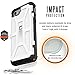 URBAN ARMOR GEAR [UAG] iPhone 8/iPhone 7/iPhone 6s [4.7-inch Screen] Trooper Feather-Light Rugged Card Case [White] Military Drop Tested iPhone Case