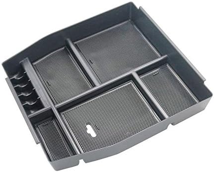Autou Center Console Armrest Storage Box Organizer Tray for Ford F150 2015 2016 2017