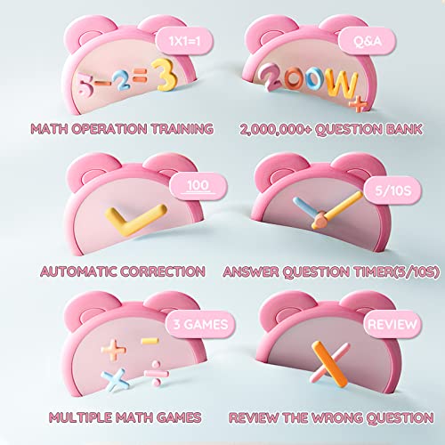 Electronic Math Game for Kids Ages 4+, Addition, Subtraction