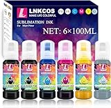 LNKCOS 600ML Sublimation Ink for Epson ET-8500