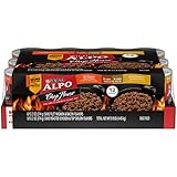 Purina ALPO Wet Dog Food Variety Pack, Chop House Filet Mignon Flavor & Roasted Chicken Flavor - (12) 13.2 oz. Cans