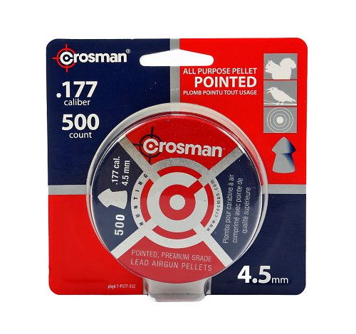 Crosman Pointed Pellets 500 ct 7-P577 - //coolthings.us