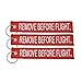 Apex Imports AIXEPA 3x Remove Before Flight Red/White Key Chain 5.5