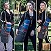 WRASCO Yoga Mat Bag Canvas Casual Yoga Backpack Convertible Yoga Mat Tote Sling Carrier – Fits Most Mat Sizes – Yoga Bags and Carriers for Women & Men – Gift 2 Elastic Straps (Grey)thumb 2