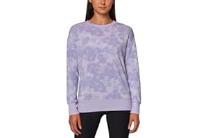 Mondetta Women's Lightweight Printed Sweatshirt Pullover Active Top