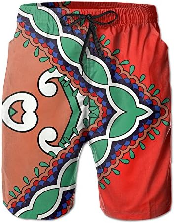 ZAPAGE Man's Classical Floral Quick Dry Lightweight Board Shorts Printed Skateboard Short With Pocket