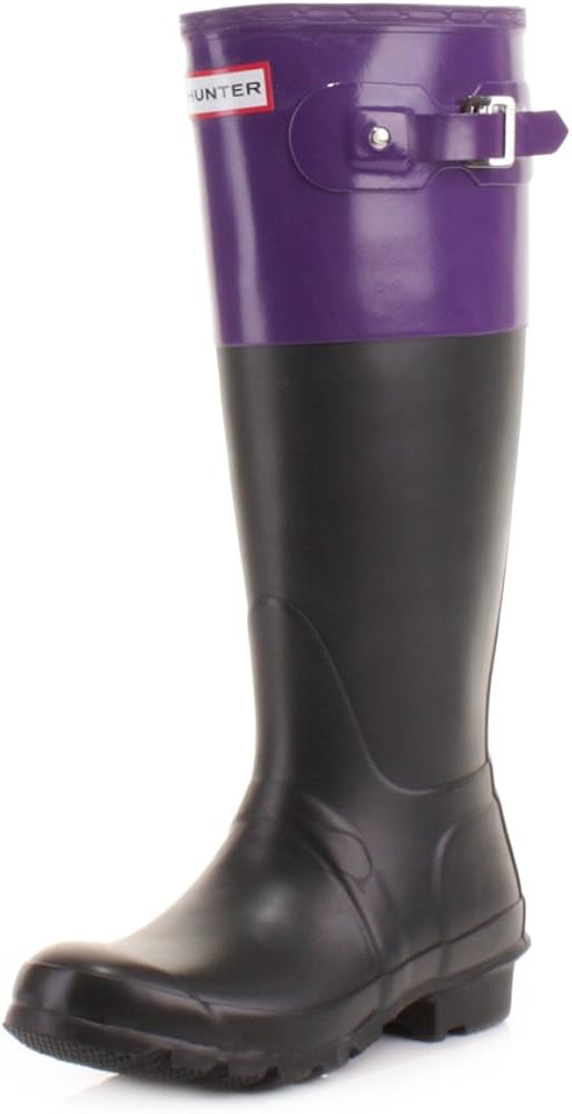 black hunter wellies size 4