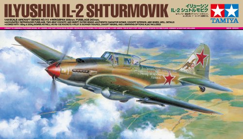 Tamiya Models Ilyushin Il-2 Shturmovik Model Kit (1/48 Scale) - Thumbnail 2