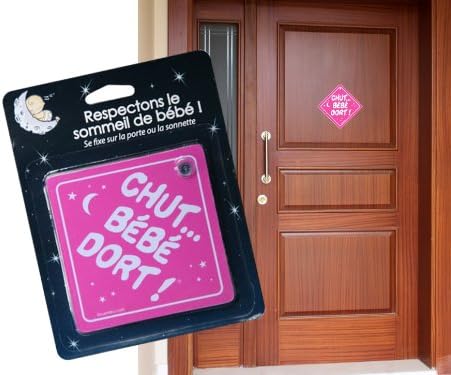 Huis Sticker Bebe Chut Bebe Dort Decoration Porte Chambre Muurversieringen Stickers Actumma Com