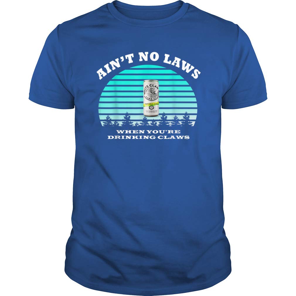 Vintage Ain T No Laws When You Re Drinking Beer Cool T Shirt