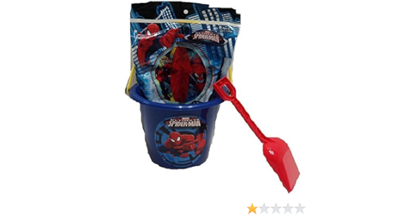 spiderman bucket and spade