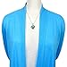 Dog Paw Pendant Necklace 925 Sterling Silver & Genuine Turquoise (20