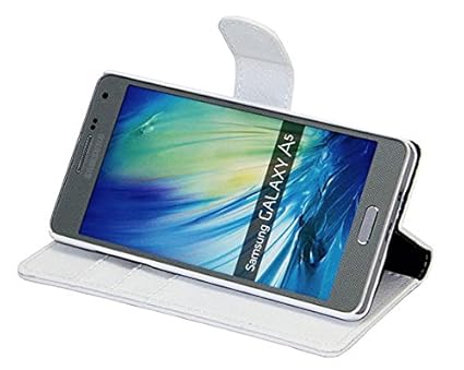 Gecko Samsung Galaxy A5 Custodia Wallet Bianco Tieni Insieme Al Sicuro Il Tuo Smartphone E Le Tue Carteoffre La Massima Protezione Nel Colore