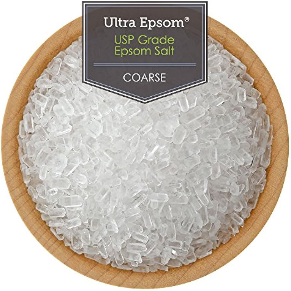 Ultra Epsom Minerals & Salts Premium Salt, Coarse 25 Lb Bag Beauty eBay