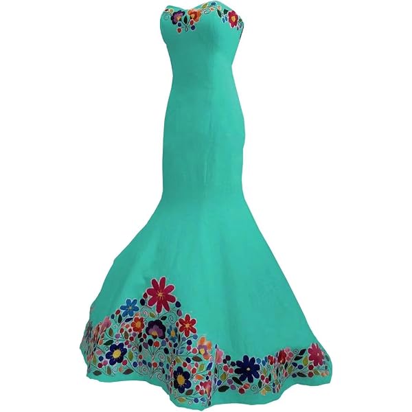 chinese dress ladies Amazon.com: Strapless Mermaid Mexican Wedding Dresses Embroidered Corset  Back Evening Formal Gowns Women Black 2: Clothing, Shoes & Jewelry
