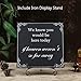 Memorial Sign for Wedding, We Know You Would Be Here Today If Heaven Wasn't So Far Away, in Loving Memory Sign for Rustic Wedding Décor US-AKI-011 (Matte Black)