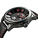 Zeiger New Mens Military Sport Digital Waterproof Army Field Wrist Watch, 3D Big Face Forces for Boyfriend Marine Corps Swiss Band (Black)