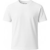 KHOR Mens T-Shirts - Premium 100% Cotton Crew Neck Tee, Classic Tee -Short Sleeve, Ultra-Soft, Breathable, Everyday Essential